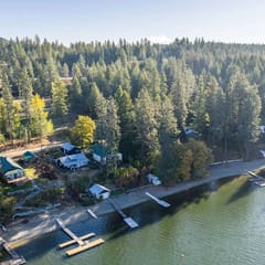Lakefront Cabin with Private Beach and Dock
