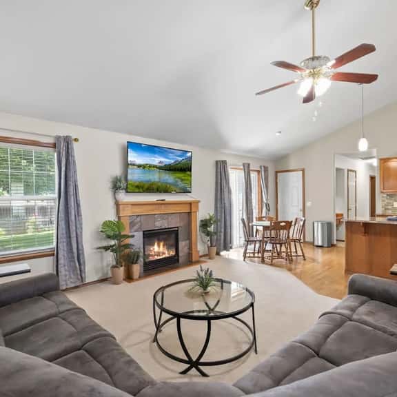 Post Falls Retreat With Game Room And Fire Pit - Image 1